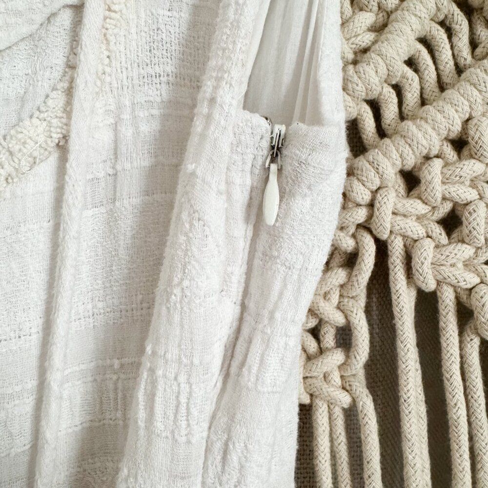 Greylin Off-White Midi Tank Dress – Size XS – GUC - Picture 5 of 9
